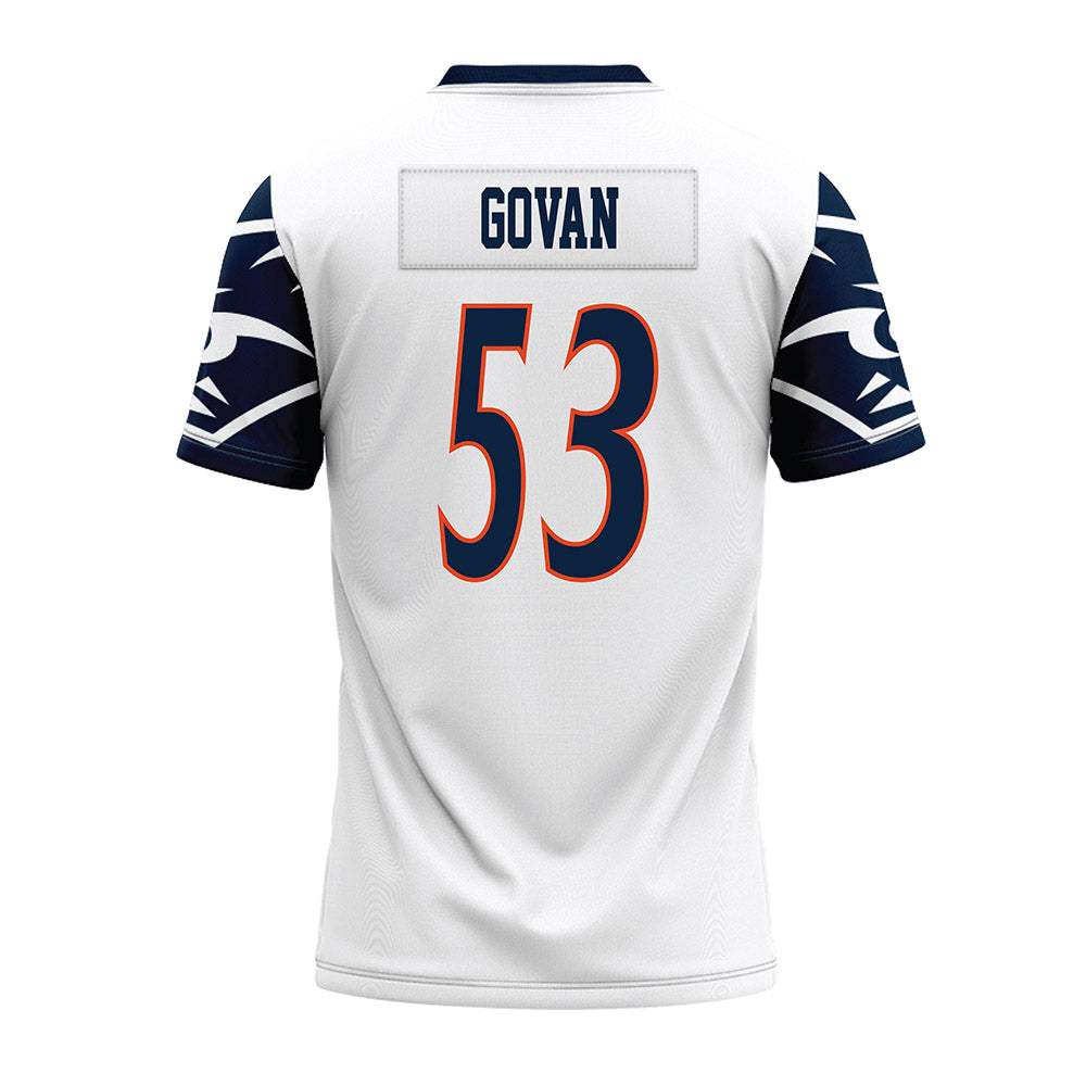 UTSA - NCAA Football : Darrius Govan - White Premium Football Jersey