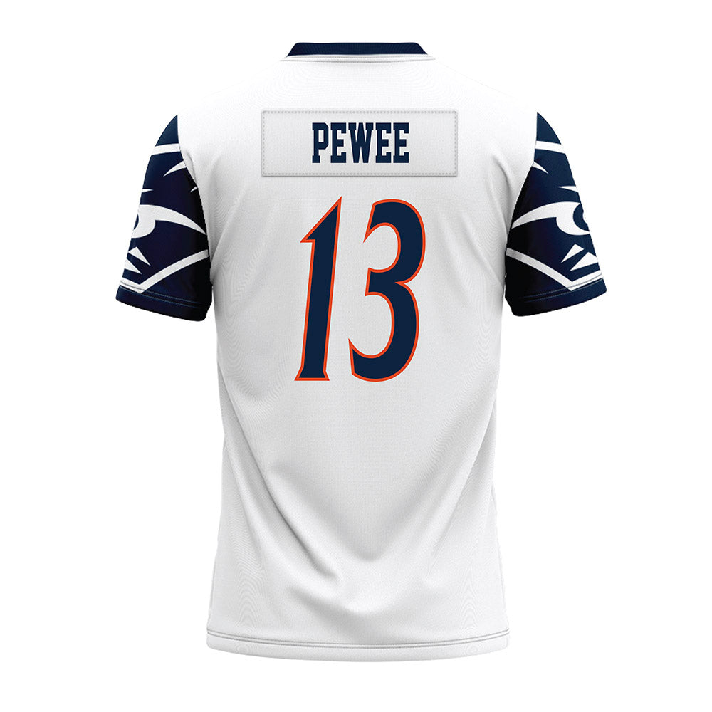 UTSA - NCAA Football : Owen Pewee - White Premium Football Jersey