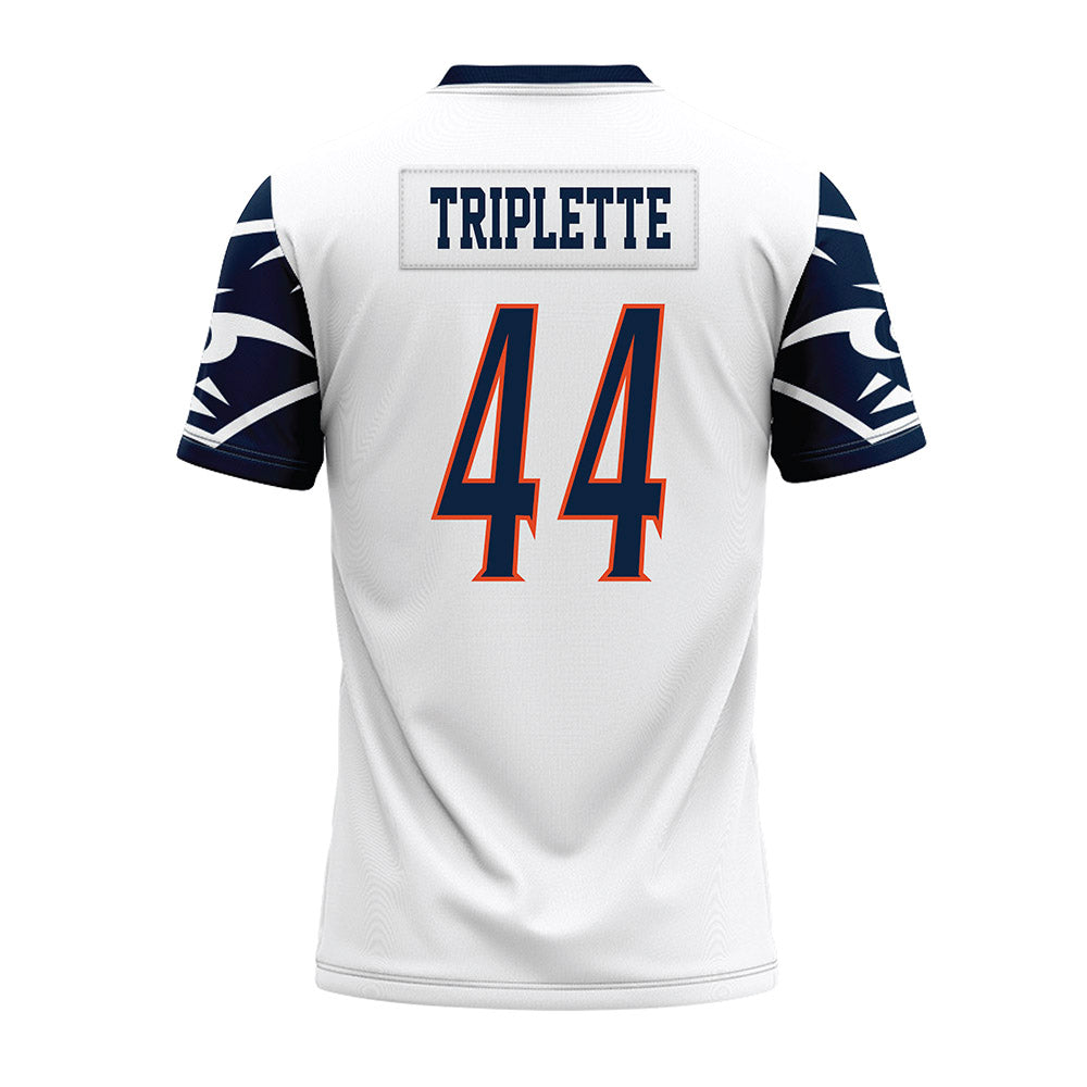 UTSA - NCAA Football : Ronald Triplette - White Premium Football Jersey
