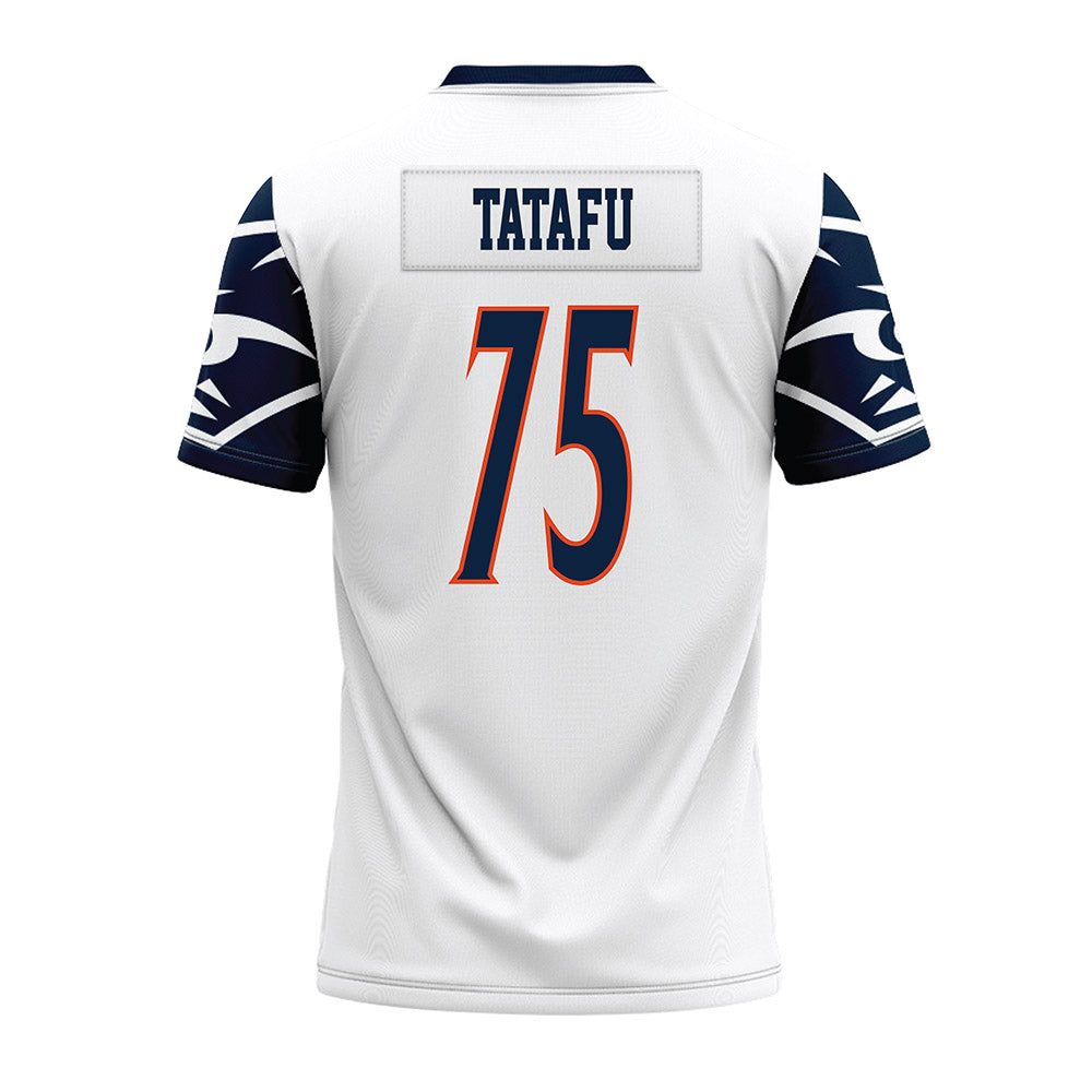 UTSA - NCAA Football : Venly Tatafu - White Premium Football Jersey