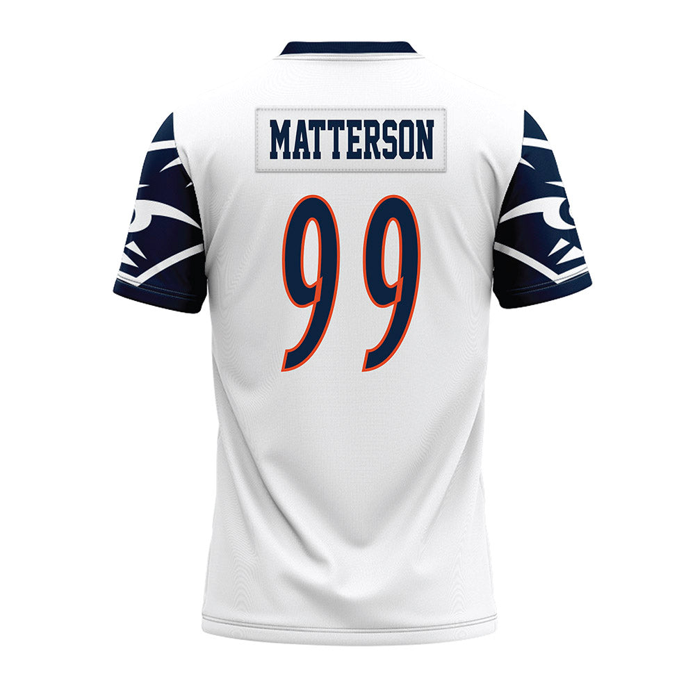 UTSA - NCAA Football : Brandon Matterson - White Premium Football Jersey