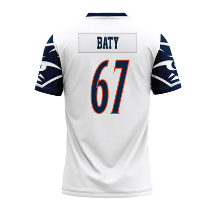 UTSA - NCAA Football : Walker Baty - White Premium Football Jersey