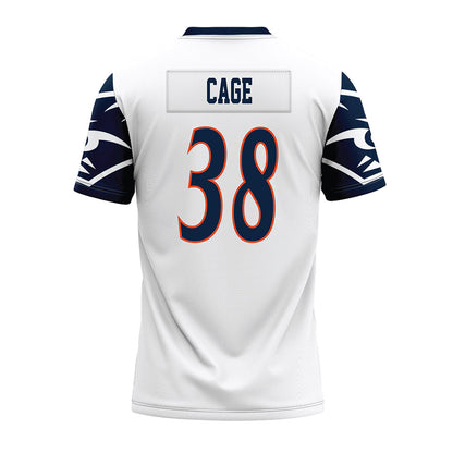 UTSA - NCAA Football : Quinton Cage - White Premium Football Jersey