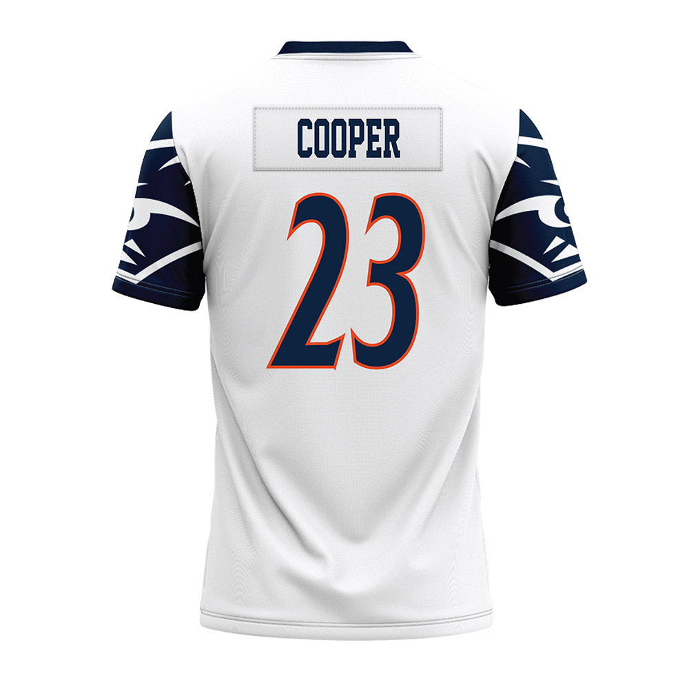 UTSA - NCAA Football : Camron Cooper - White Premium Football Jersey