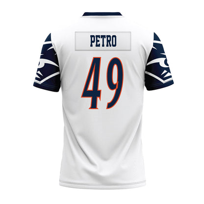 UTSA - NCAA Football : Michael Petro - White Premium Football Jersey