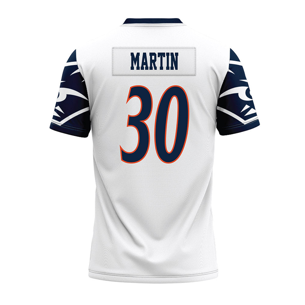 UTSA - NCAA Football : Davin Martin - White Premium Football Jersey