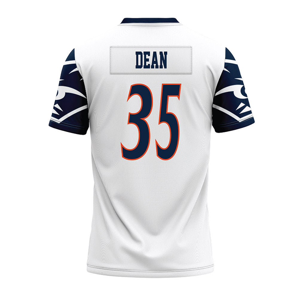 UTSA - NCAA Football : Lucas Dean - White Premium Football Jersey