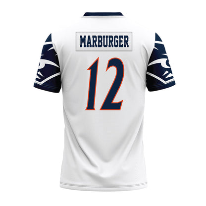 UTSA - NCAA Football : Eddie Marburger - White Premium Football Jersey