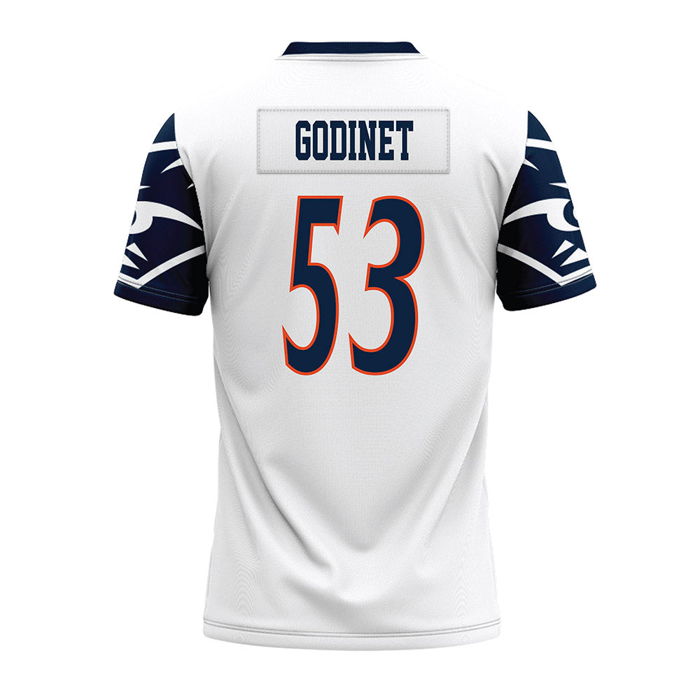 UTSA - NCAA Football : Coriantumr Godinet - White Premium Football Jersey