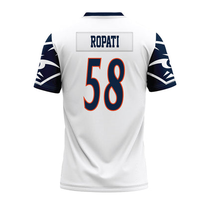 UTSA - NCAA Football : Etueni Ropati - White Premium Football Jersey