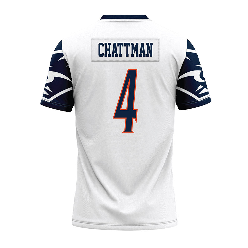UTSA - NCAA Football : Clifford Chattman - White Premium Football Jersey