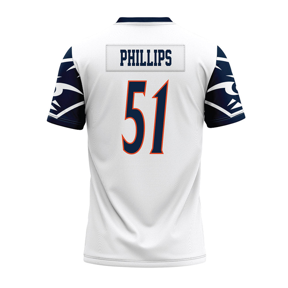 UTSA - NCAA Football : Austin Phillips - White Premium Football Jersey