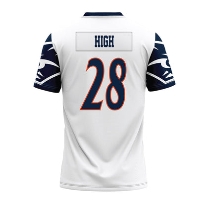 UTSA - NCAA Football : Brandon High - White Premium Football Jersey