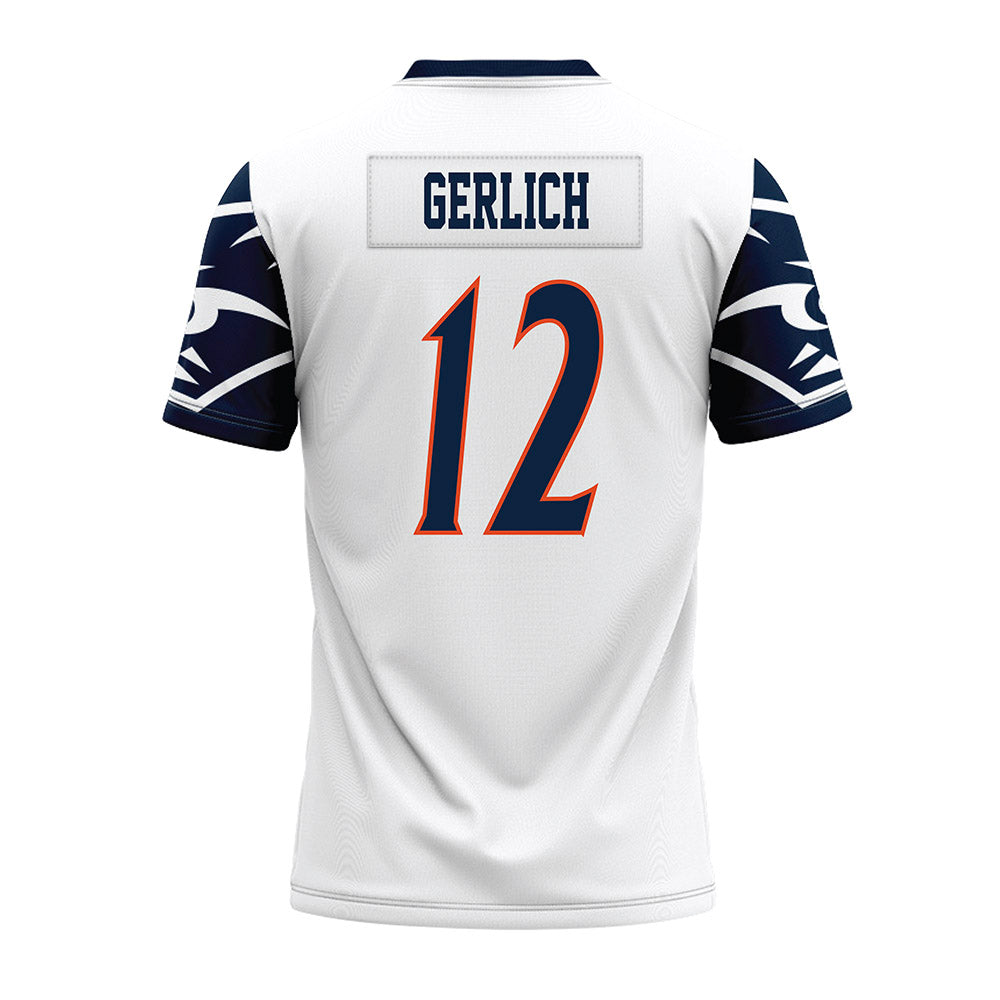UTSA - NCAA Football : Max Gerlich - White Premium Football Jersey-1