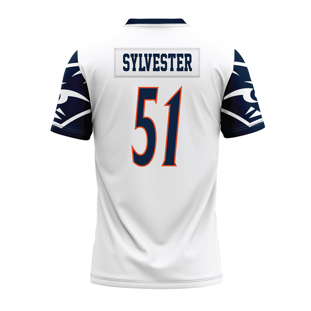 UTSA - NCAA Football : Travon Sylvester - White Premium Football Jersey