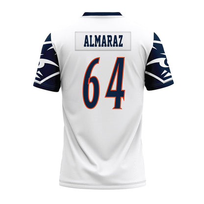 UTSA - NCAA Football : Ernesto Almaraz - White Premium Football Jersey