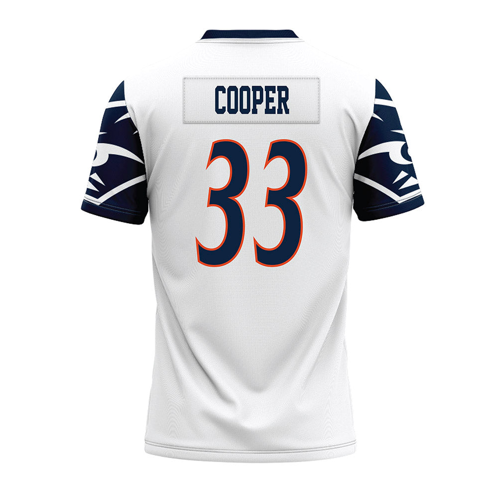 UTSA - NCAA Football : Camron Cooper - White Premium Football Jersey