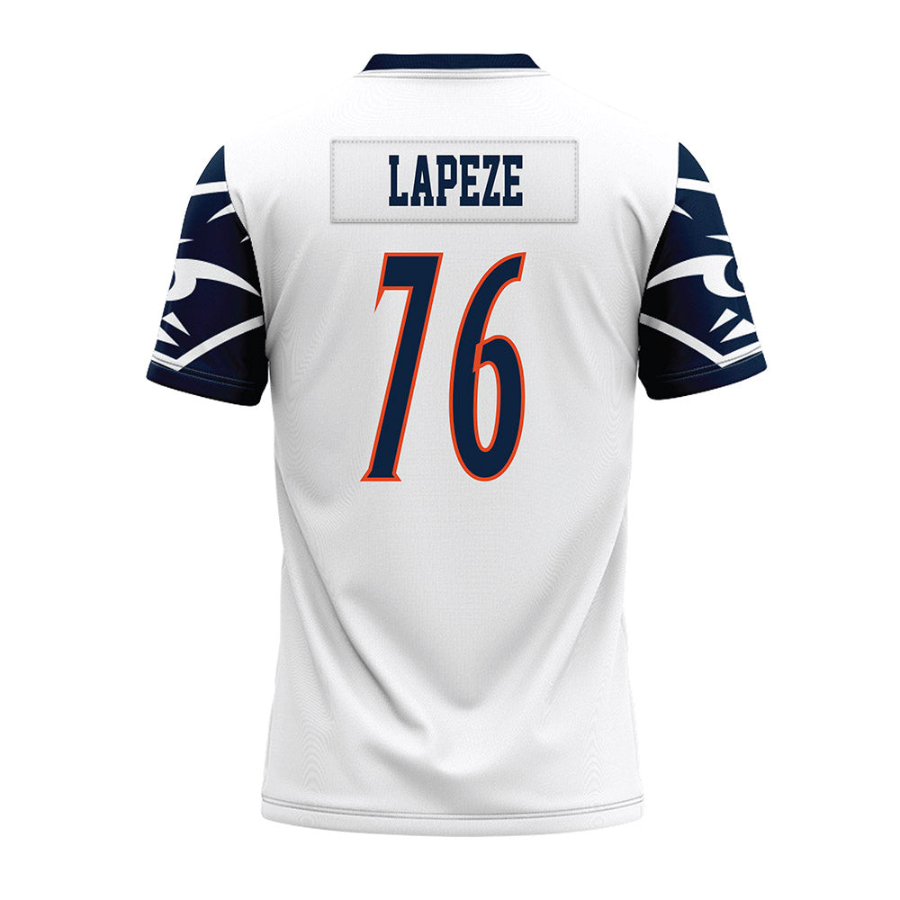 UTSA - NCAA Football : Luke Lapeze - White Premium Football Jersey
