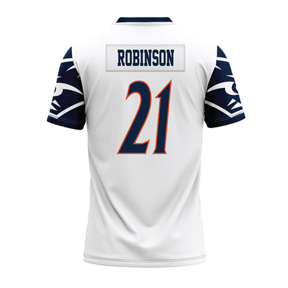 UTSA - NCAA Football : Ken Robinson - White Premium Football Jersey