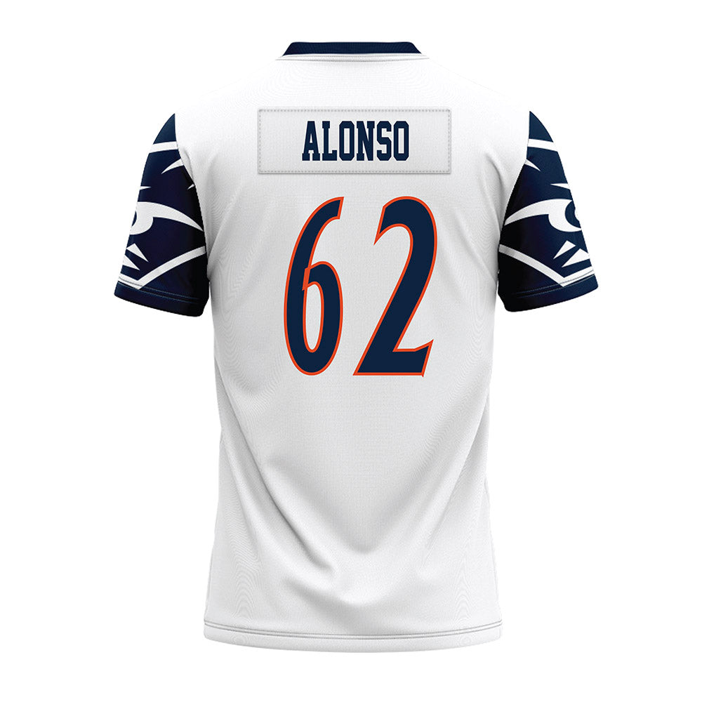 UTSA - NCAA Football : Daniel Alonso - White Premium Football Jersey