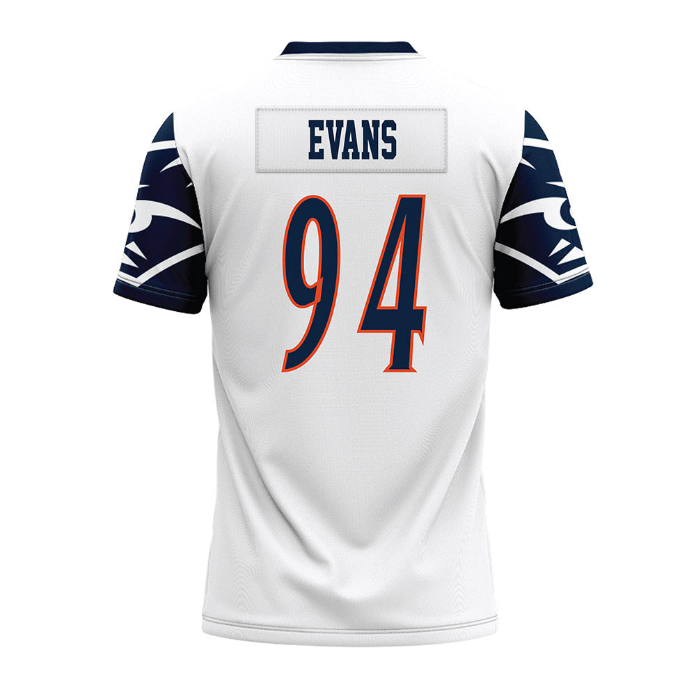 UTSA - NCAA Football : Joseph Evans - White Premium Football Jersey