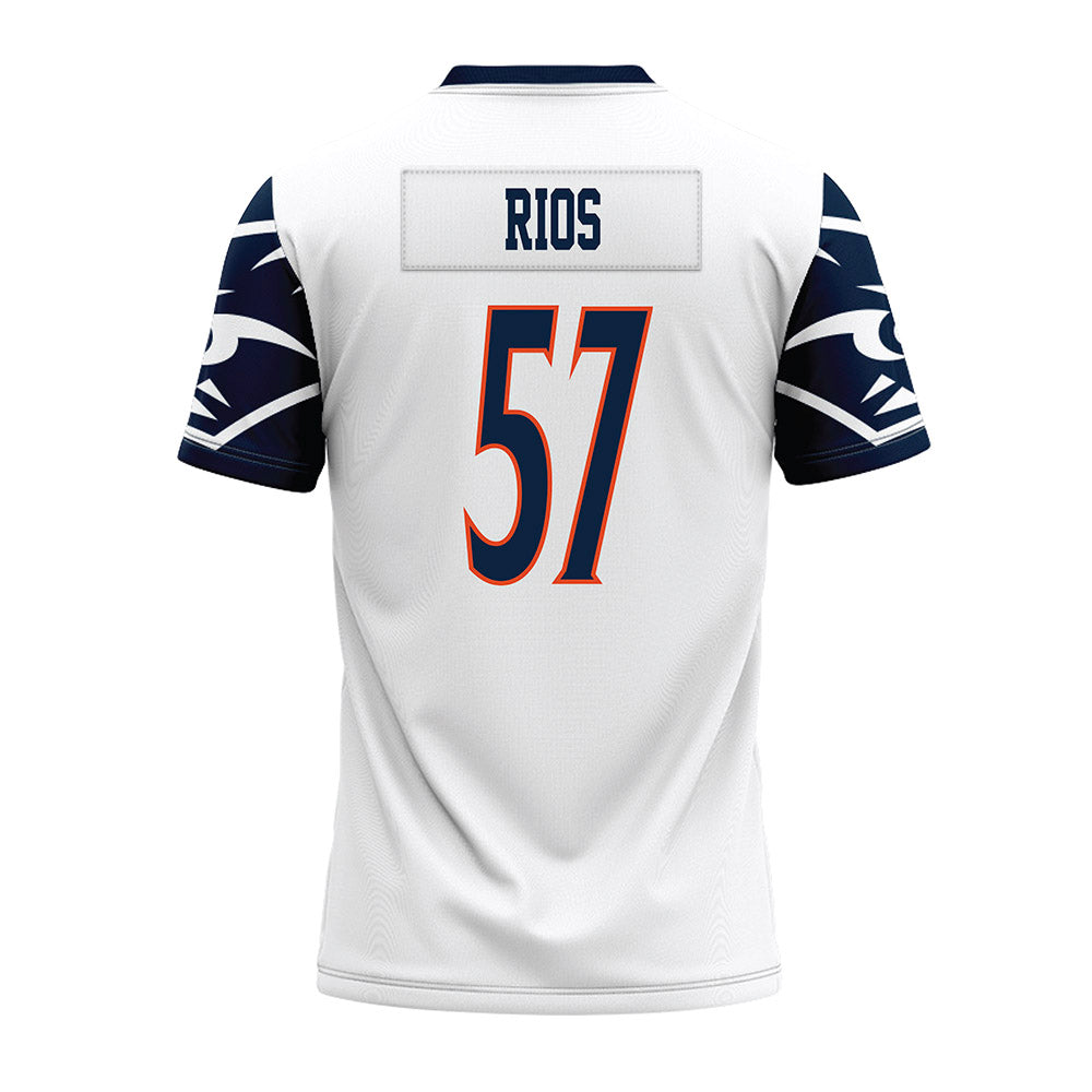 UTSA - NCAA Football : Ben Rios - White Premium Football Jersey