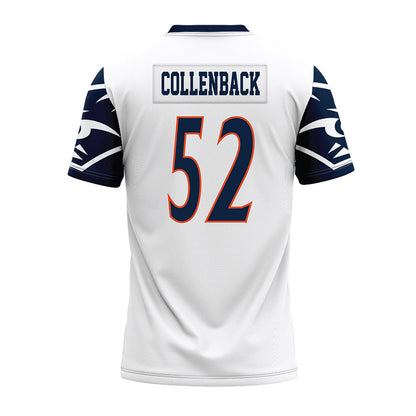 UTSA - NCAA Football : Cade Collenback - White Premium Football Jersey