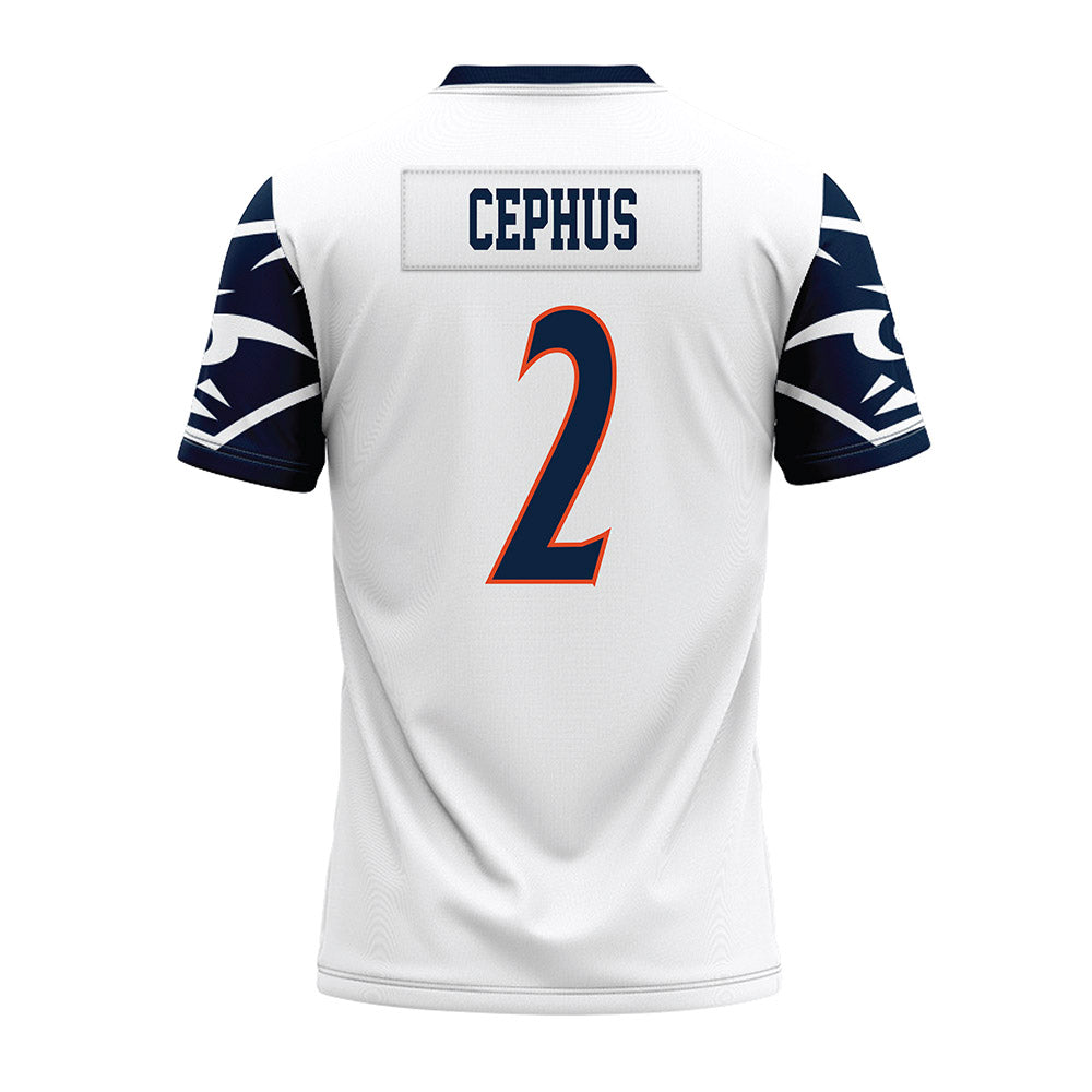 UTSA - NCAA Football : Joshua Cephus - White Premium Football Jersey