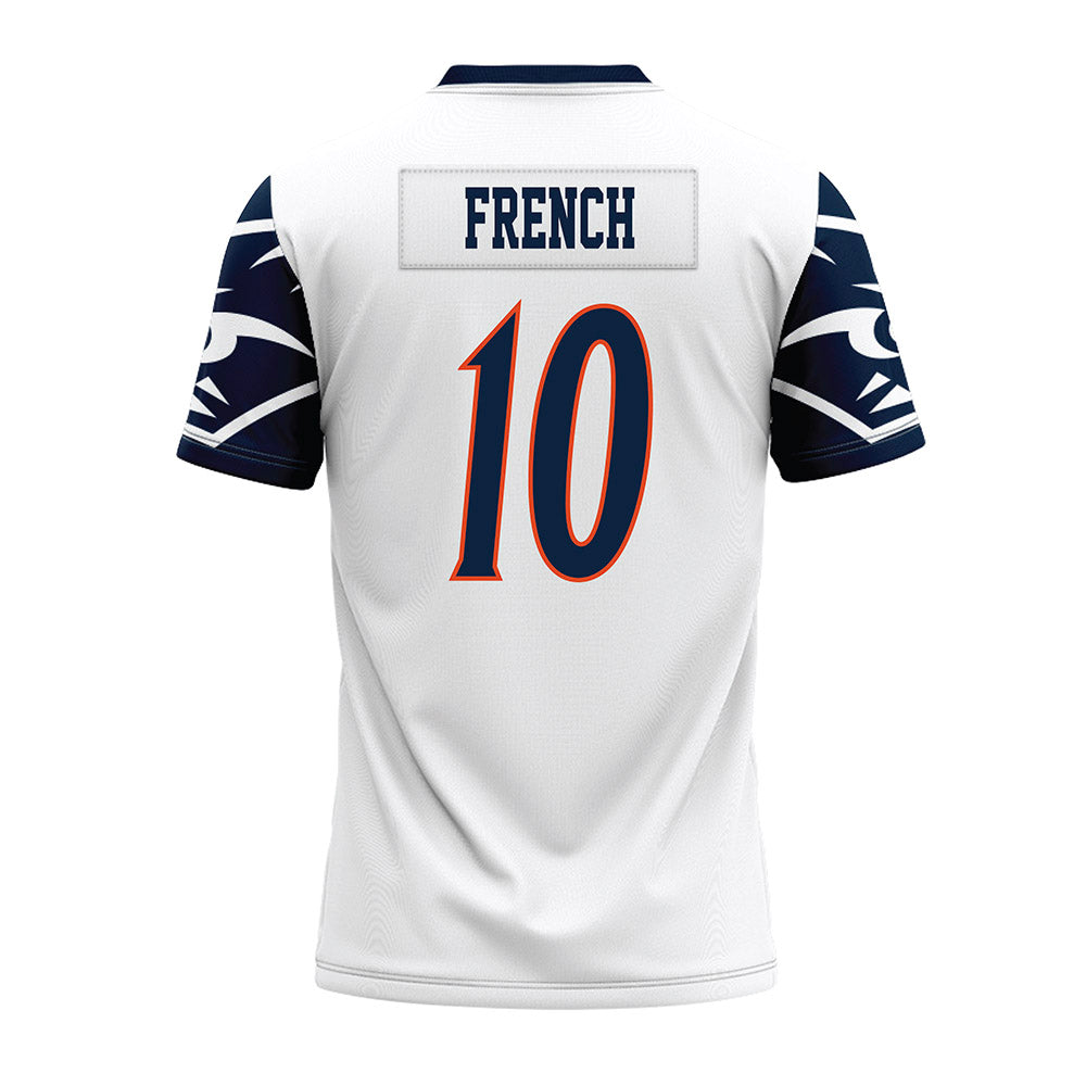 UTSA - NCAA Football : Martavius French - White Premium Football Jersey