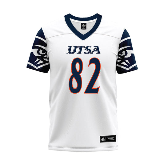 UTSA - NCAA Football : Elliot Brow - White Premium Football Jersey