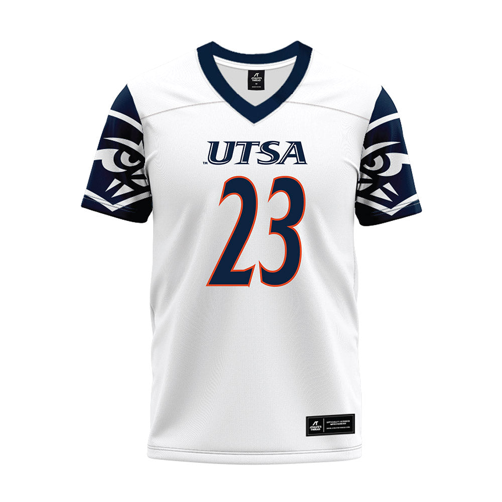 UTSA - NCAA Football : Camron Cooper - White Premium Football Jersey