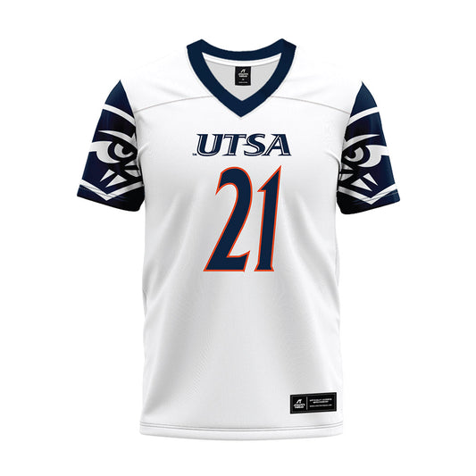 UTSA - NCAA Football : Justin Rodriguez - White Premium Football Jersey