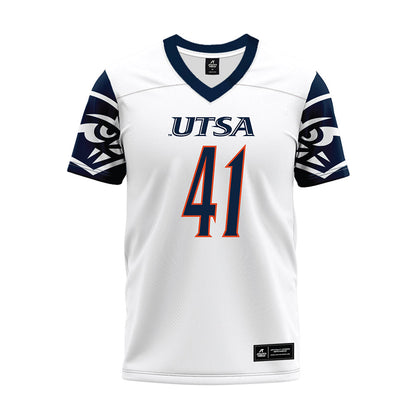 UTSA - NCAA Football : Daron Allman - White Premium Football Jersey