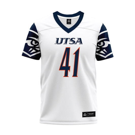 UTSA - NCAA Football : Fredarius Lewis - White Premium Football Jersey