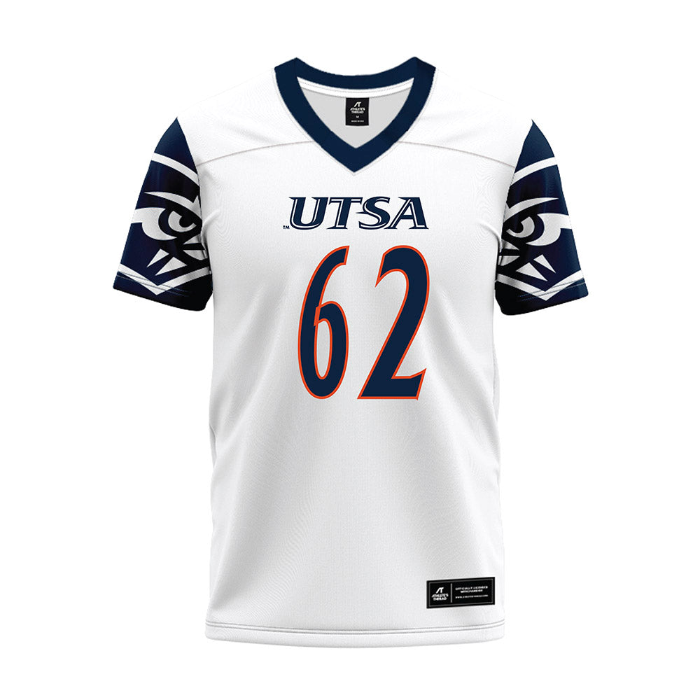 UTSA - NCAA Football : Daniel Alonso - White Premium Football Jersey