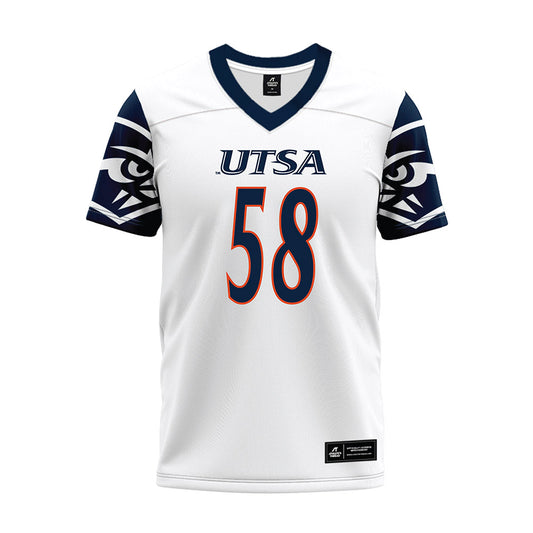UTSA - NCAA Football : Etueni Ropati - White Premium Football Jersey
