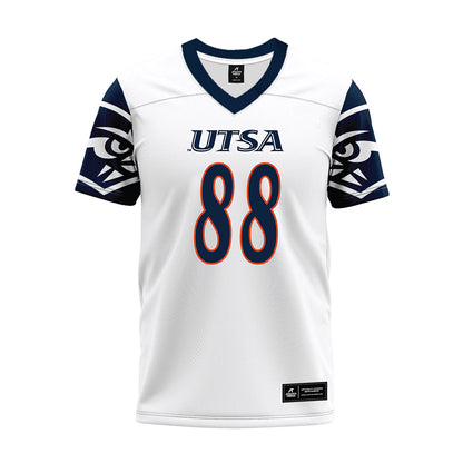 UTSA - NCAA Football : Houston Thomas - White Premium Football Jersey