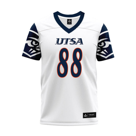 UTSA - NCAA Football : Houston Thomas - White Premium Football Jersey