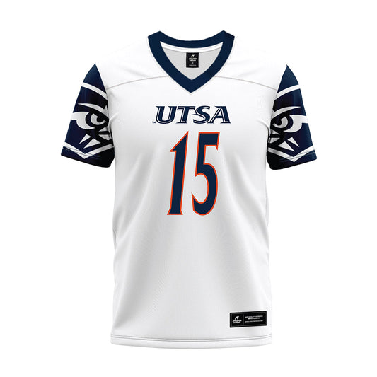 UTSA - NCAA Football : Chris Carpenter - White Premium Football Jersey
