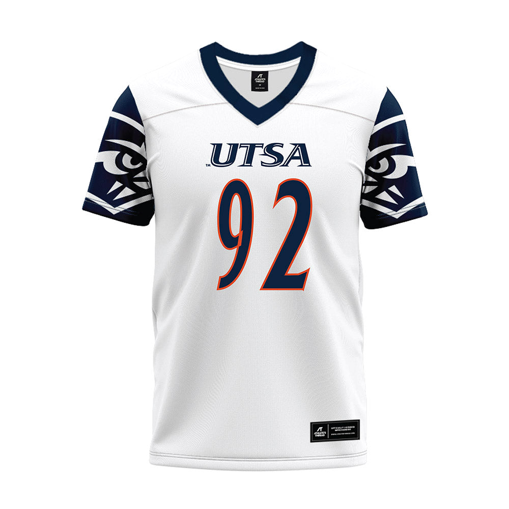 UTSA - NCAA Football : Matthew O'Brien - White Premium Football Jersey