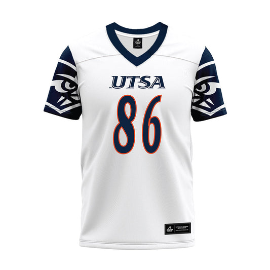 UTSA - NCAA Football : Jamel Hardy - White Premium Football Jersey
