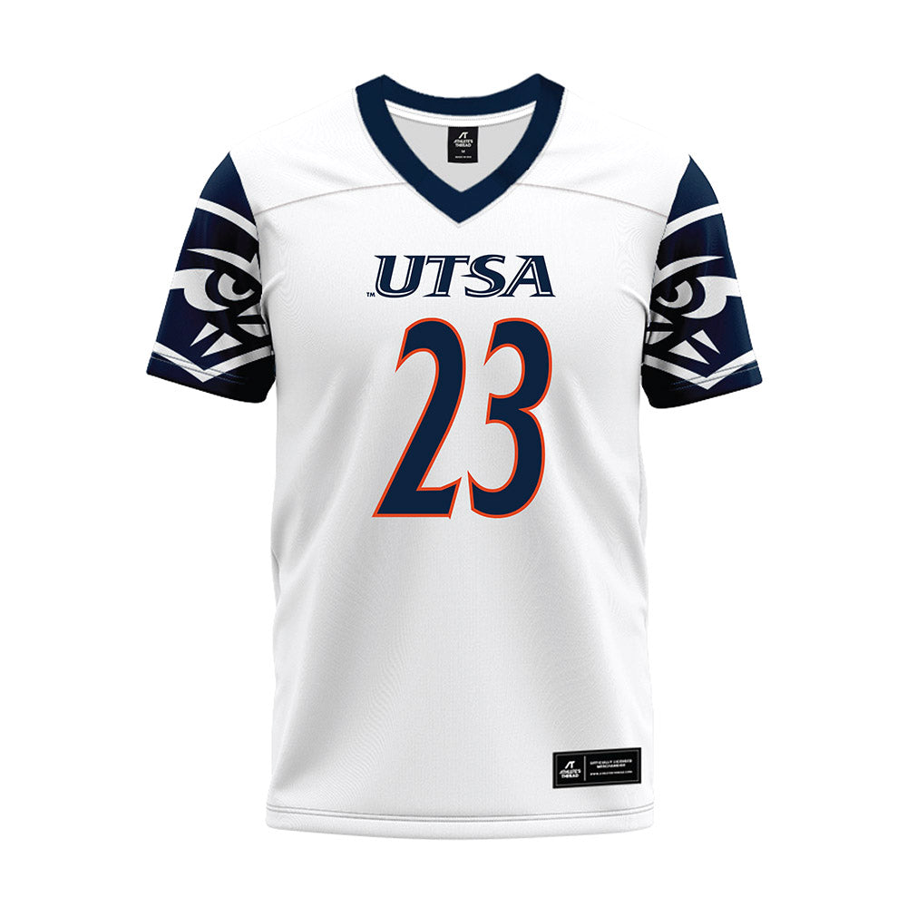 UTSA - NCAA Football : Grayson Medford - White Premium Football Jersey