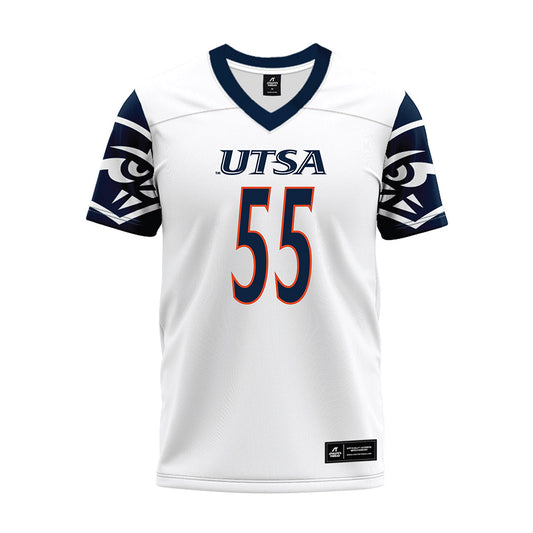 UTSA - NCAA Football : Amare Johnson - White Premium Football Jersey