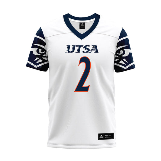 UTSA - NCAA Football : Owen McCown - White Premium Football Jersey