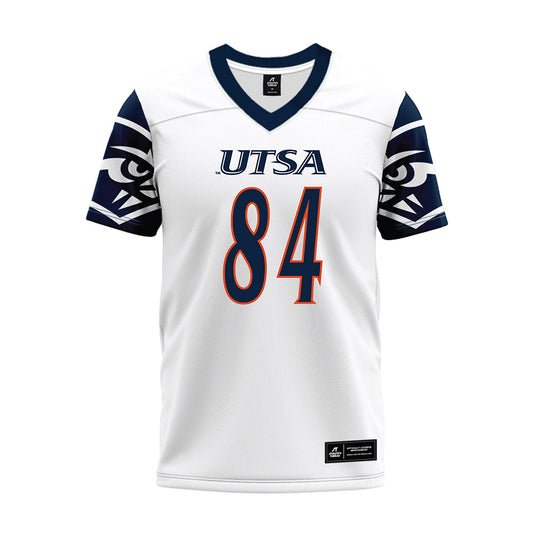 UTSA - NCAA Football : Oscar Cardenas - White Premium Football Jersey