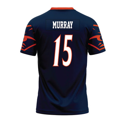 UTSA - NCAA Football : Tanner Murray - Navy Premium Football Jersey