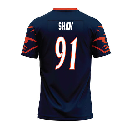 UTSA - NCAA Football : Victor Shaw - Navy Premium Football Jersey