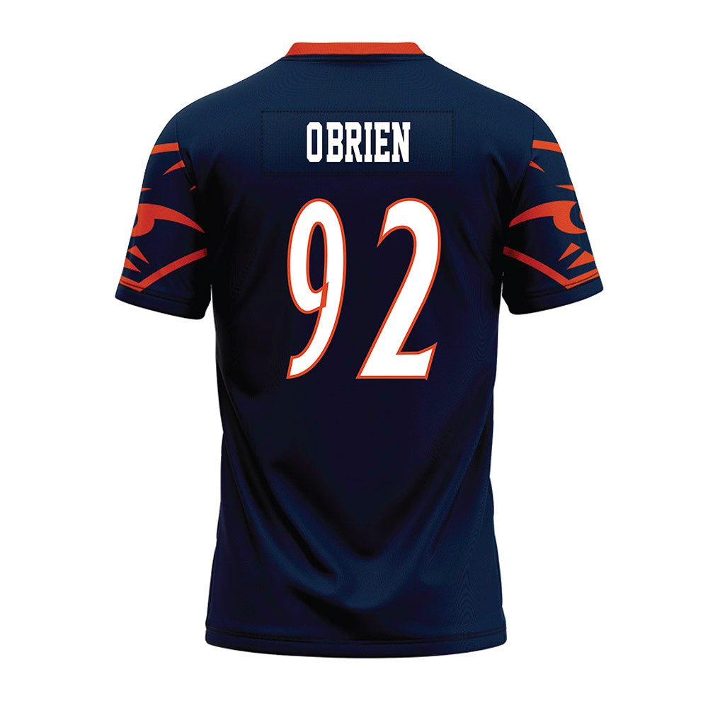 UTSA - NCAA Football : Matthew O'Brien - Navy Premium Football Jersey