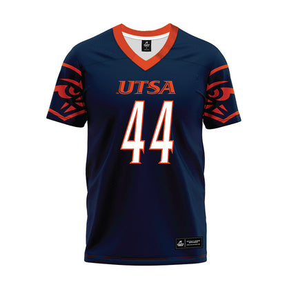 UTSA - NCAA Football : Ronald Triplette - Navy Premium Football Jersey