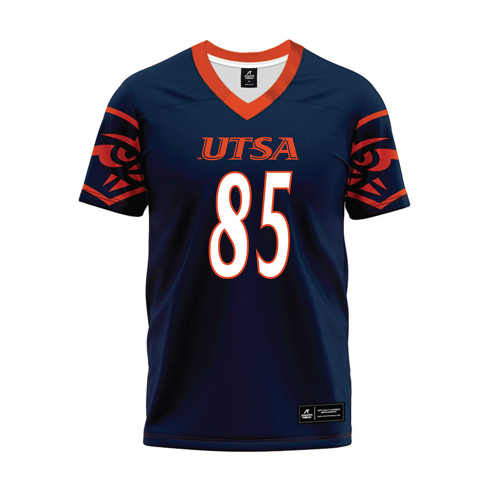 UTSA - NCAA Football : Harrison Doe - Navy Premium Football Jersey